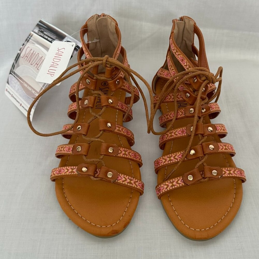 Sandalup Sandals, Brand New w/Tags, size 8